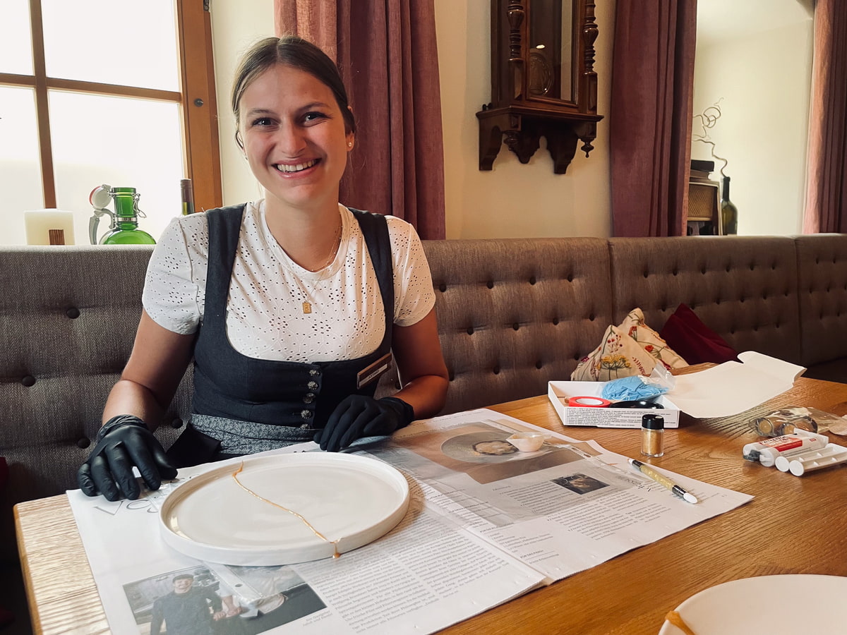 Wenn Bruchstellen golden werden: Kintsugi im BERGERGUT