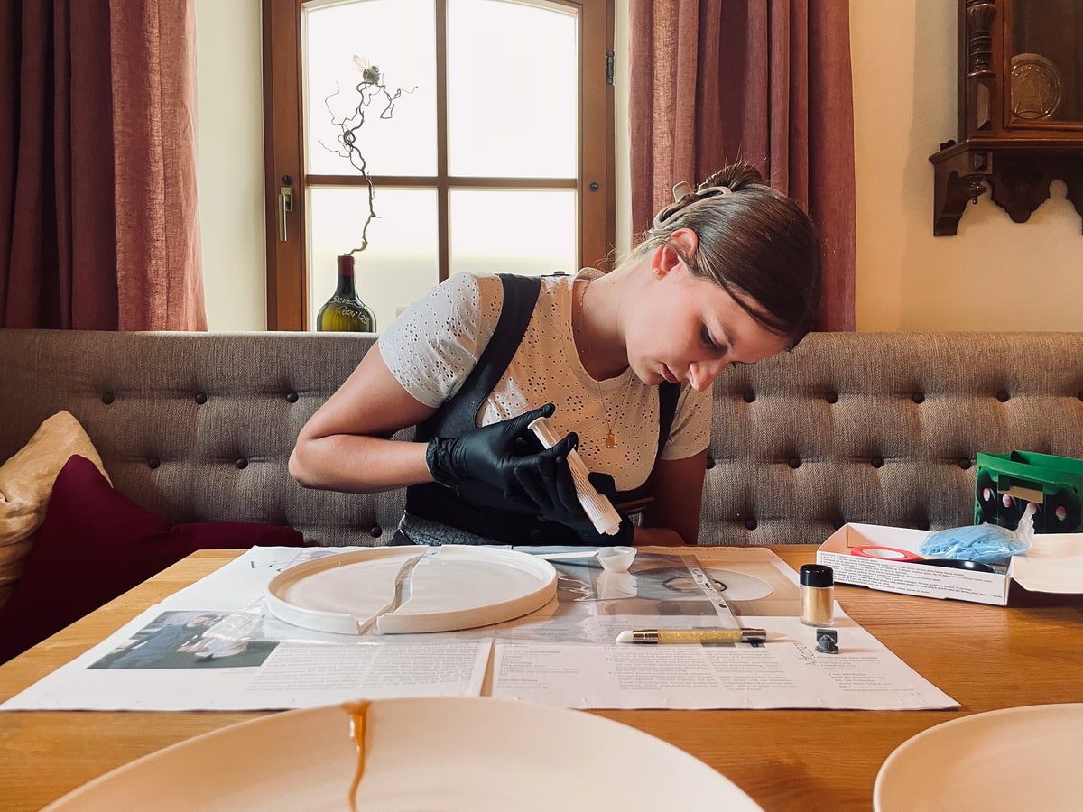 Kintsugi mit Astrid, Nachhaltigkeit im Hotel BERGERGUT Kintsugi mit Astrid, Nachhaltigkeit im Hotel BERGERGUT