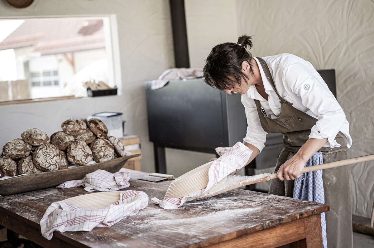 Thomas Hofer backt sein eigenes Brot Hotel Bergergut Thomas Hofer backt sein eigenes Brot Hotel Bergergut